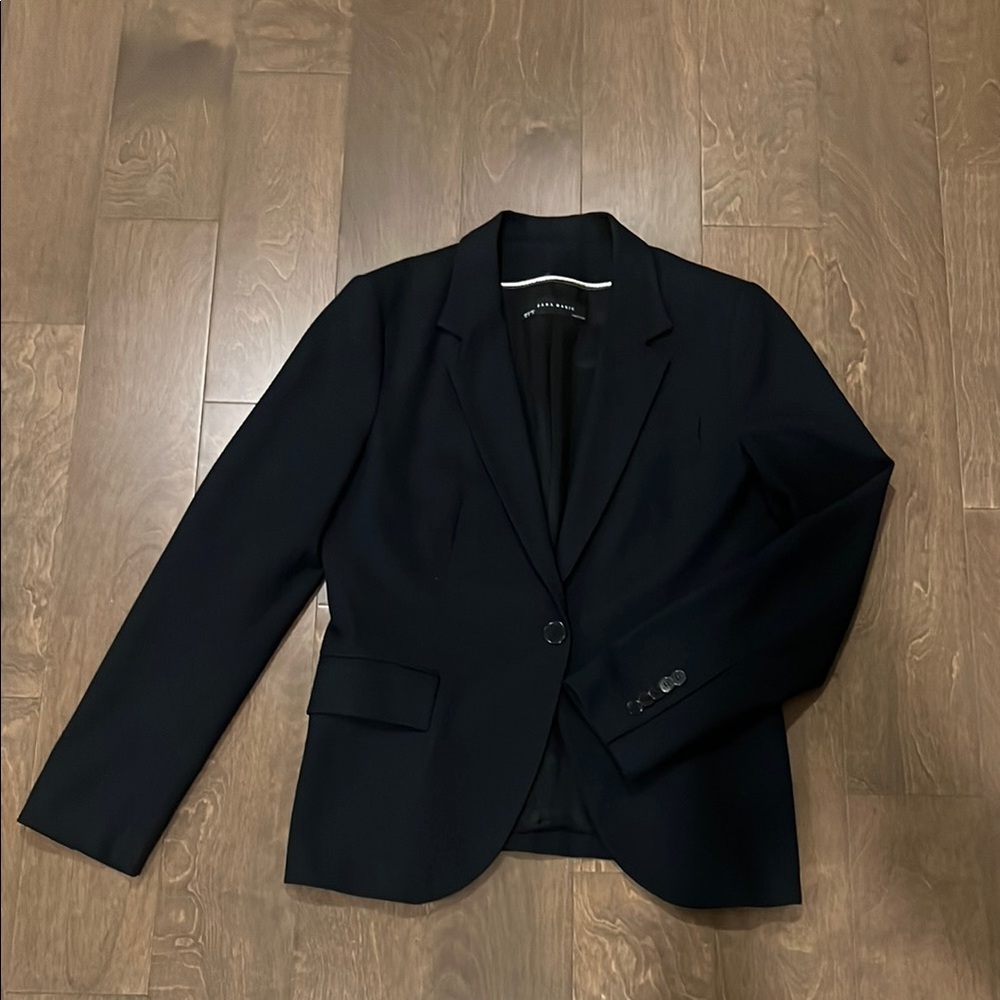 Zara Black Blazer Jacket
